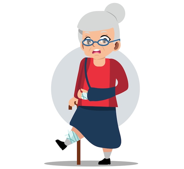 Activo anciano y mujer danza ocio