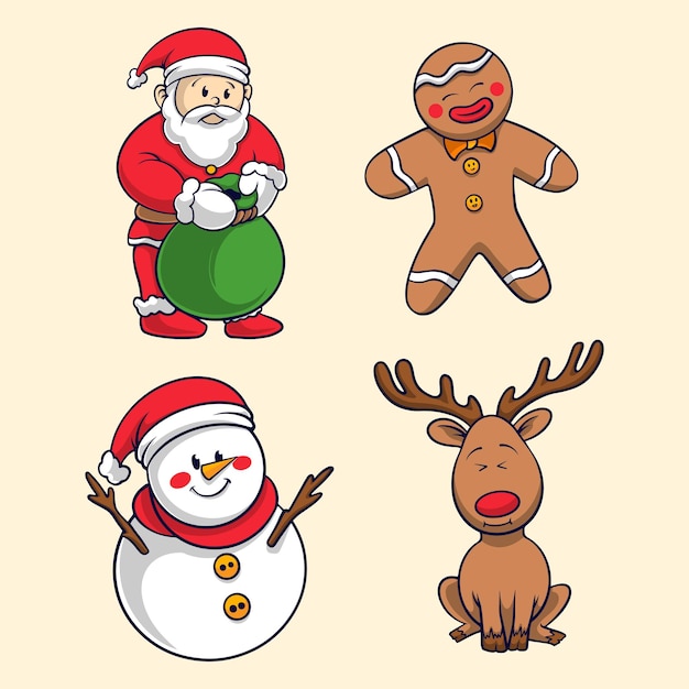 Activo de diseño arte vectorial de navidad