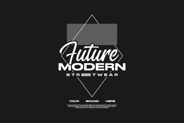 activo vectorial de diseño de camiseta editable para pegatinas y moda