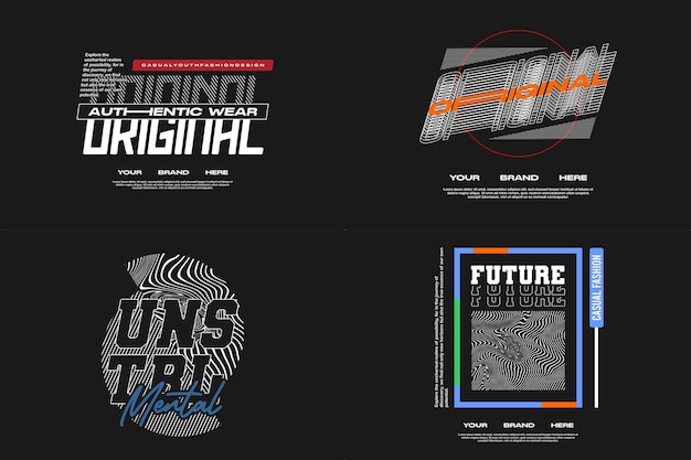 activos de plantillas de diseño de camisetas