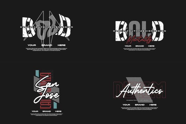 activos de plantillas de diseño de camisetas