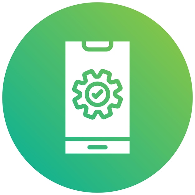 Actualización de la ilustración del diseño del icono vectorial