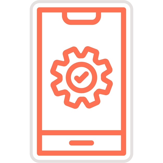 Actualización de la ilustración del diseño del icono vectorial