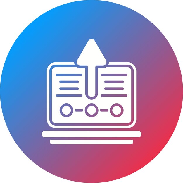 Actualización de la imagen vectorial del icono de la computadora portátil Se puede usar para Cyber Monday