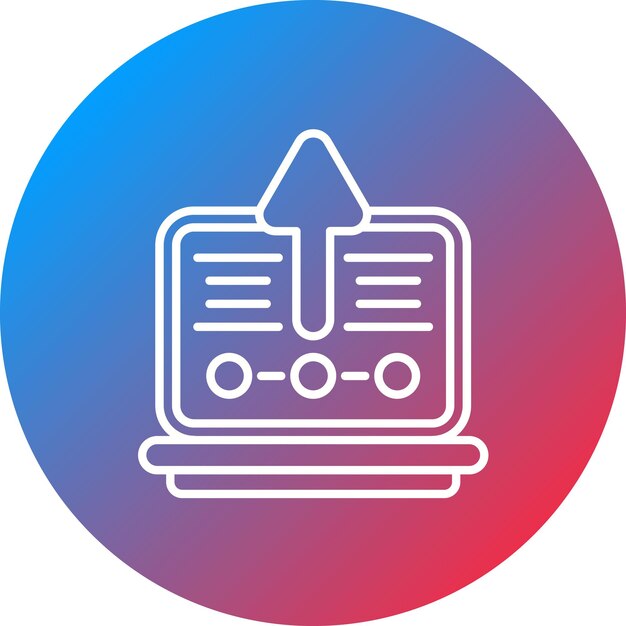 Actualización de la imagen vectorial del icono de la computadora portátil Se puede usar para Cyber Monday