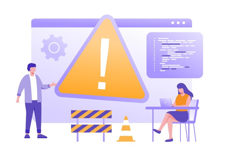 Vector actualización del sistema mantenimiento carga instalación de software tecnología aplicación de internet ilustración vectorial plana fondo de banner para página de aterrizaje sitio web