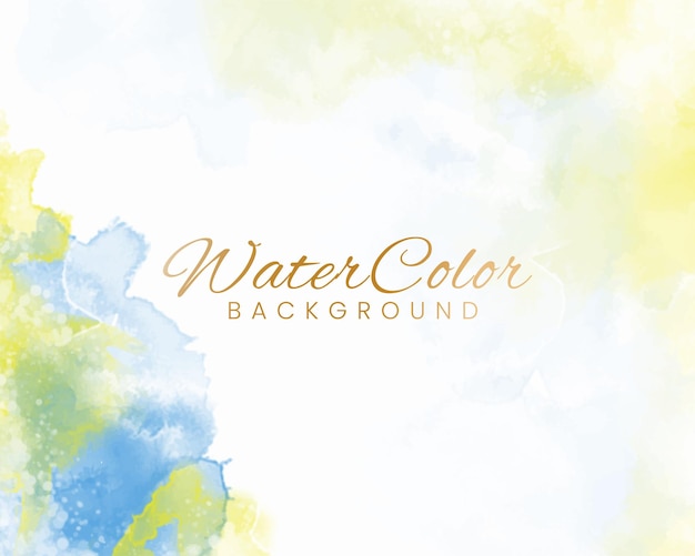 Acuarela de colores abstractos para el fondo
