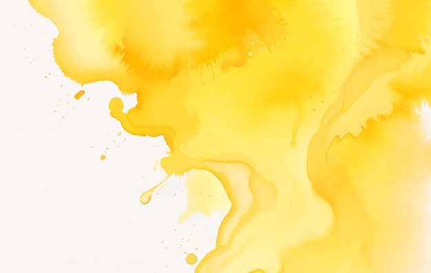 acuarela fondo amarillo