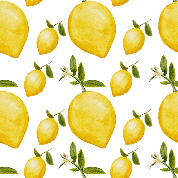 acuarela de limon