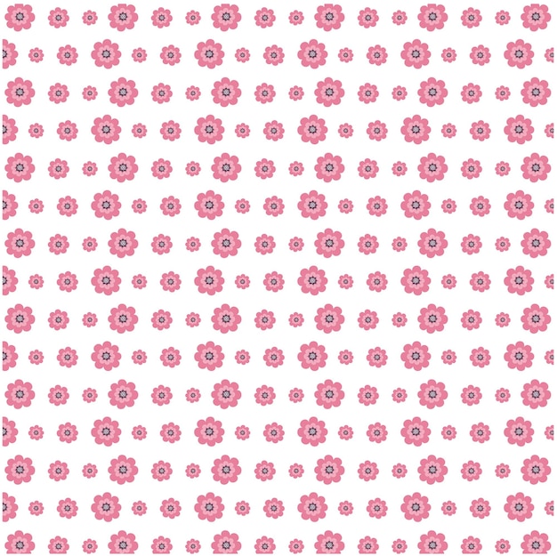Acuarela de patrones sin fisuras rosa rosa y flores sobre fondo blanco patrón de flores 24