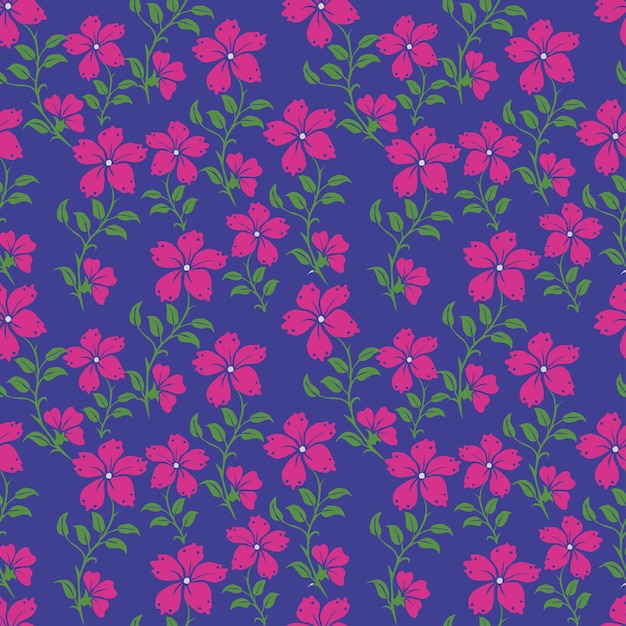 acuarela roja floreciente floral dibujo de líneas sin costuras flores delicadas hojas verdes diseño