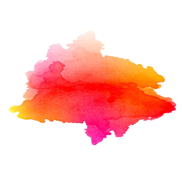Vector acuarela salpicadura mancha textura fondo diseño patrón arte