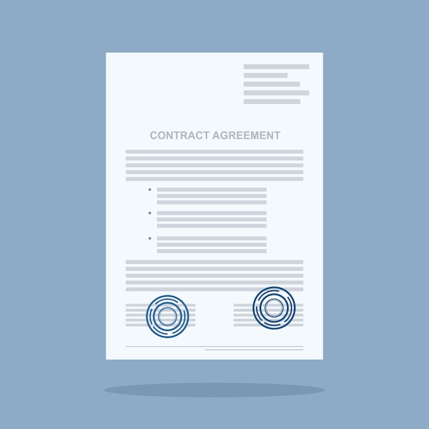 Acuerdo de contrato de fondo aislado