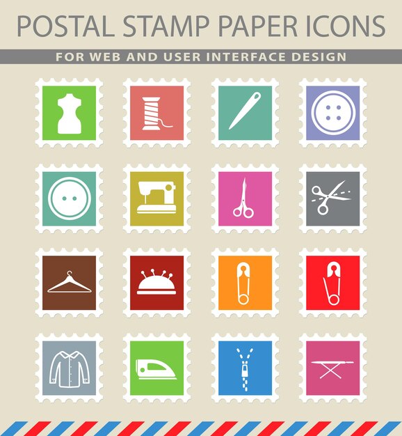 Adaptación de símbolos en los iconos de papel de correo
