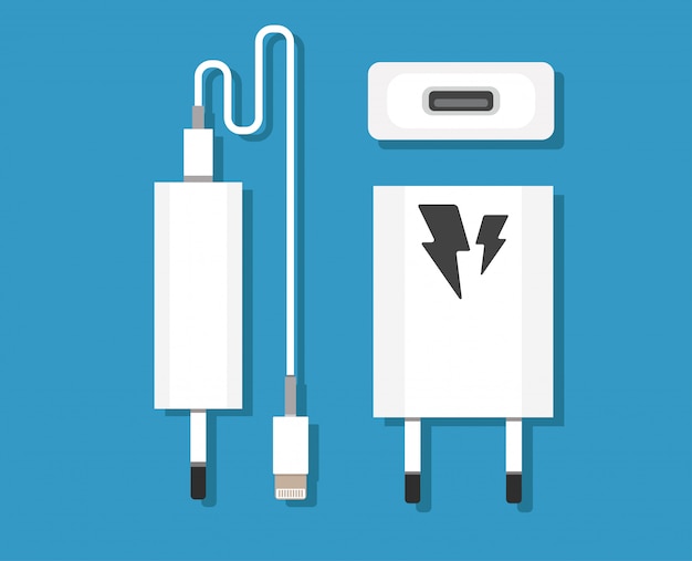 Adaptador de cargador USB para smartphone con micro cable USB (Toma y conector para PC y dispositivos móviles)