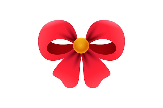 Adhesivo de decoración navideña de cinta roja
