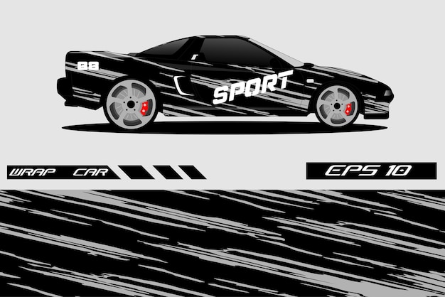 adhesivo de fondo vectorial para automóviles