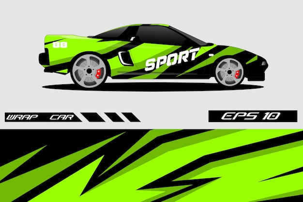 adhesivo de fondo vectorial para automóviles