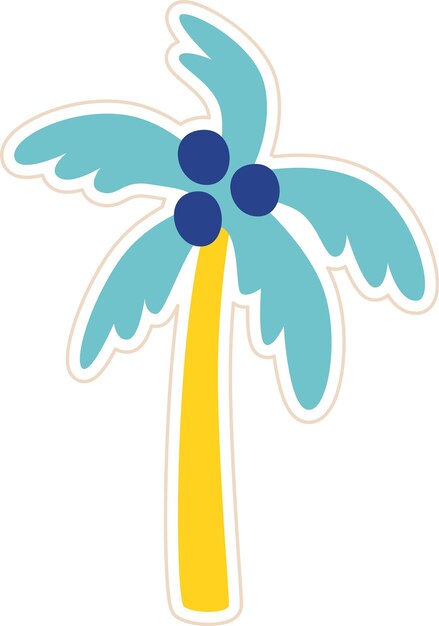 Adhesivo de la palma de coco