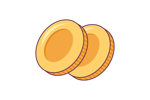 Adhesivo relacionado con el juego funcional de monedas