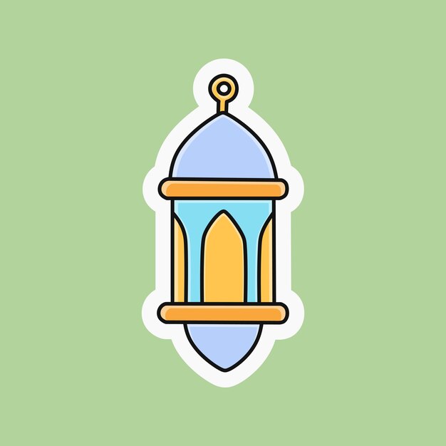 Adhesivos temáticos de Ramadán luces de Eid