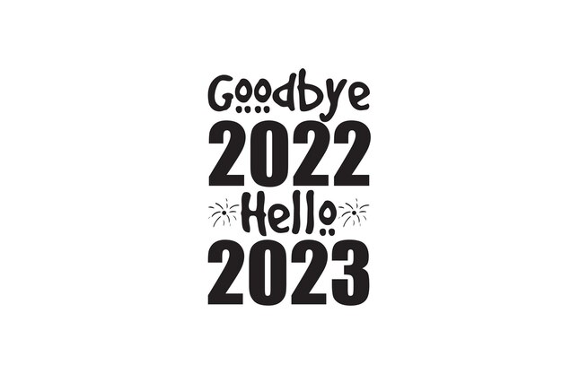 Adiós 2022 Hola 2023 SVG