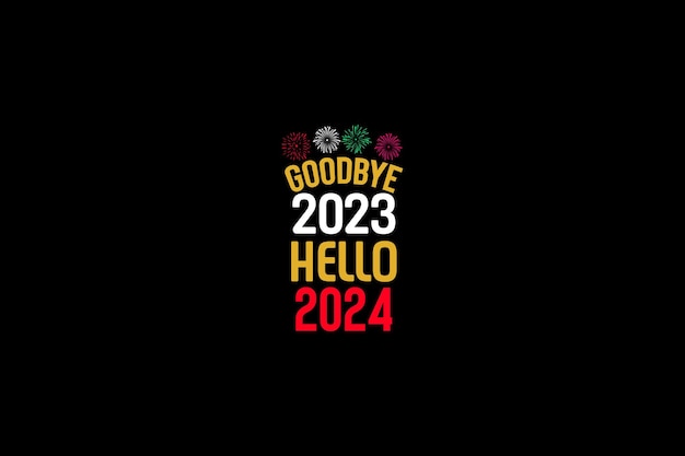 Adiós 2023 Hola 2024