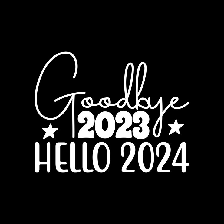 Adiós 2023 Hola 2024