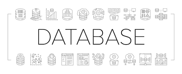 El administrador de la base de datos establece el vector de los iconos del servidor