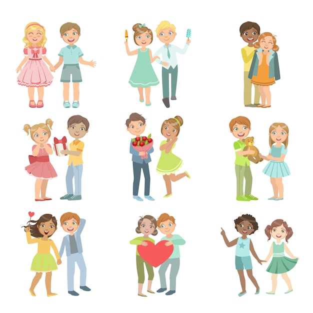 Adolescente Parejas Enamoradas