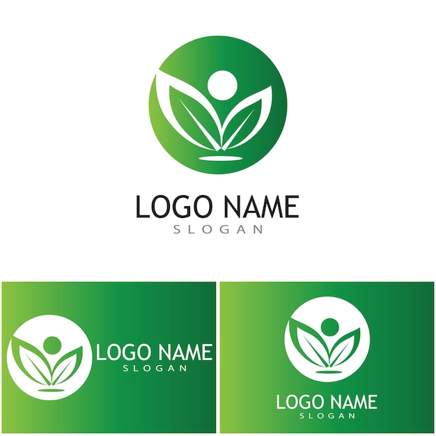 Adopción y cuidado comunitario Logo plantilla vector