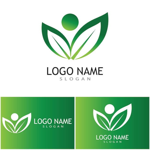 Adopción y cuidado comunitario Logo plantilla vector