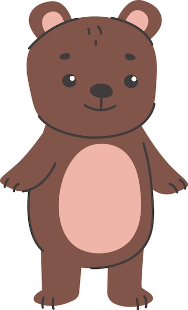 El adorable cachorro de oso marrón