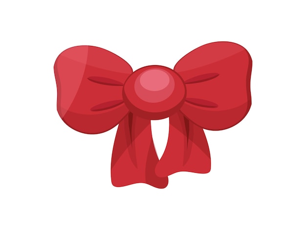 Adorable diseño de arco rojo para la decoración de la celebración