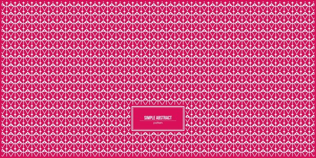 adorable patrón rosa Forma abstracta simple