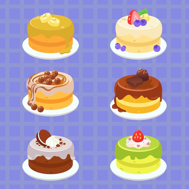 Adorables mini pasteles