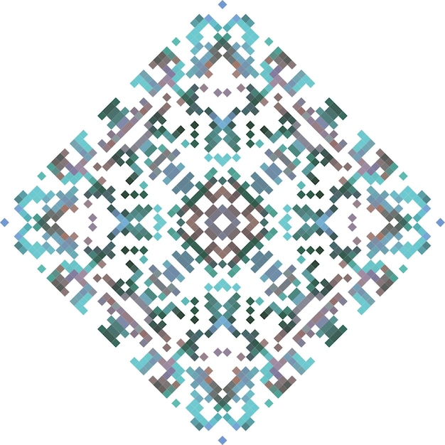 Adorno boho étnico Patrón tribal Motivo popular Se puede utilizar para envolver textiles de papel tapiz