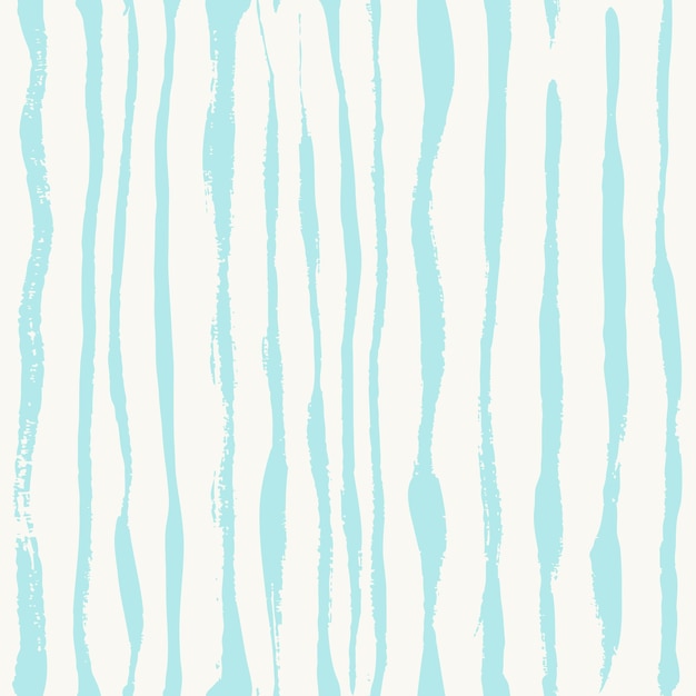 Adorno sin costuras de trazos texturales verticales en azul y beige.