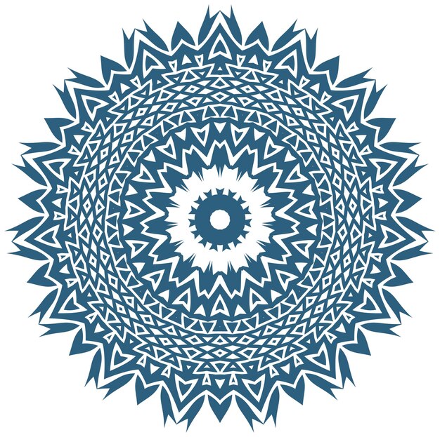 Adorno floral círculo