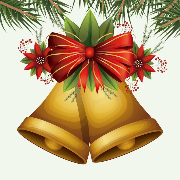 Adorno floral de Navidad