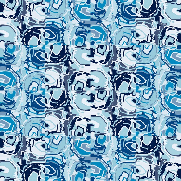 Adorno geométrico de camuflaje creativo Patrón de fondo transparente de camuflaje abstracto