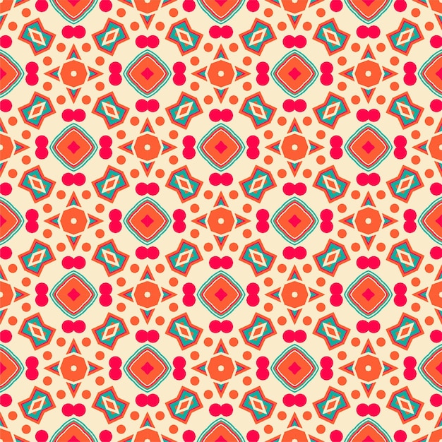 Adorno moderno sin costuras. Diseño de forma de patrón abstracto listo para imprimir