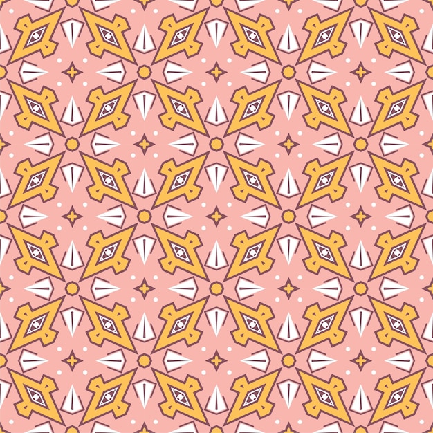 Adorno moderno sin costuras. Diseño de forma de patrón abstracto listo para imprimir
