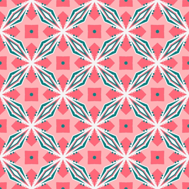 Adorno de patrón moderno. Diseño sin costuras de forma abstracta listo para imprimir