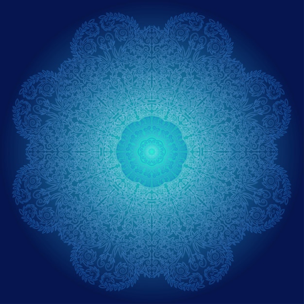 Adorno redondo Mandala
