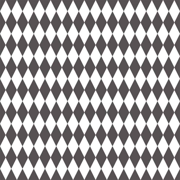 Vector adorno de rombos con motivos geométricos de rombos de colores decorativos