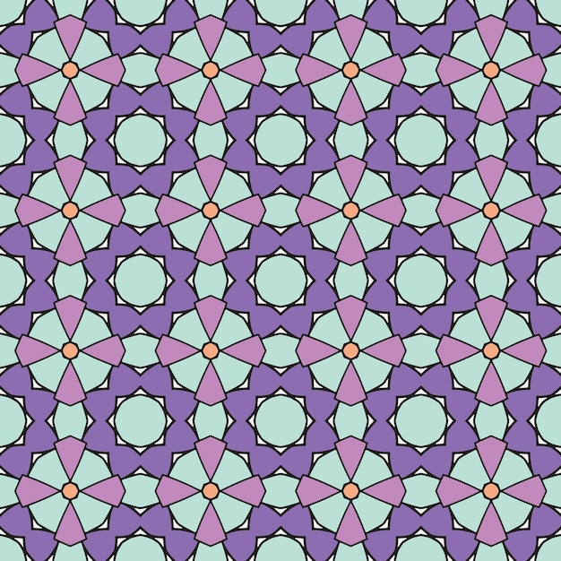 Adorno simple hermoso fondo con elementos geométricos