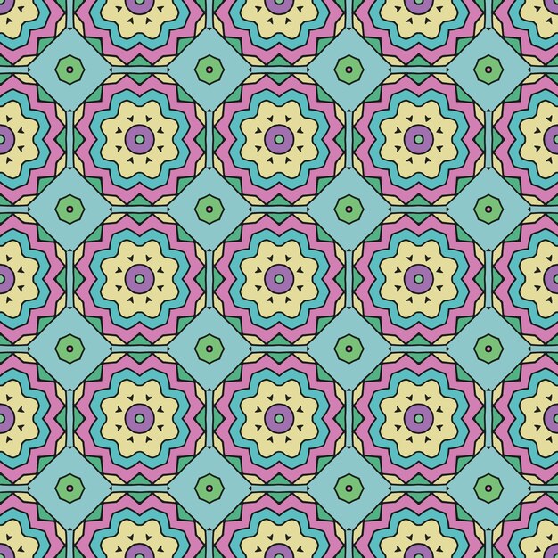 Adorno simple hermoso fondo con elementos geométricos