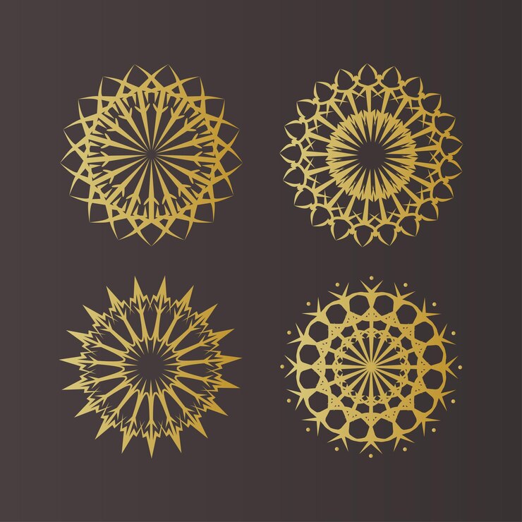 adornos geométricos islámicos adornos florales adornos de lujo adornos para fondos para decoración