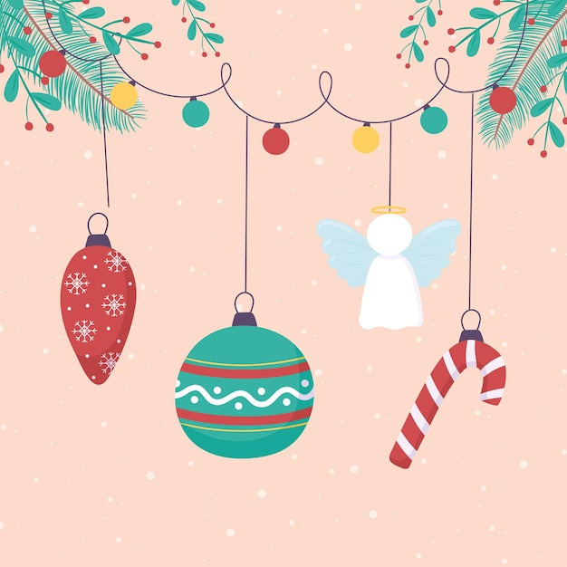 Adornos navideños para colgar